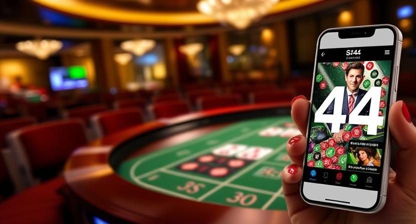 Smooth and instant banking on S44 app