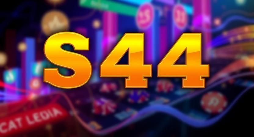 Clean and intuitive S44 login interface